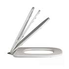 Assento Poliester Soft Close Antimicrobiano Carrara Branco Pa