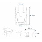 Assento Poliéster Stylus Excell Pergamon - Policlass