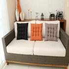 Assento Poliéster Terracota 40x40 Próxima