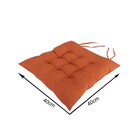 Assento Poliéster Terracota 40x40 Próxima