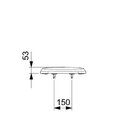 Assento Pp Com Queda Amortecida Thema Roca I Incepa Biscuit B