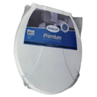 Assento Premium Para Vaso Sanitário Universal Oval Branco