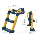 Assento Redutor Escadinha Infantil Lorben Para Vaso Sanitário