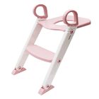 Assento Redutor Infantil Com Escada Buba [cor: Rosa]
