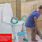 Assento Redutor Infantil De Vaso Sanitário Com Escada  Az