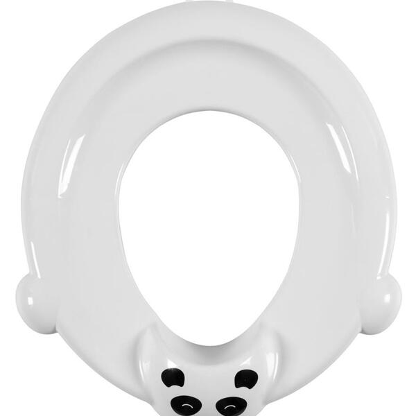 Assento Redutor Sanitário Infantil Bichos Panda Branco Astra