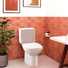 Assento Roca Debba Branco Soft Close Resina Termofixo Tupan