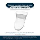 Assento Sanitário Absolute Branco Para Vaso American Standard