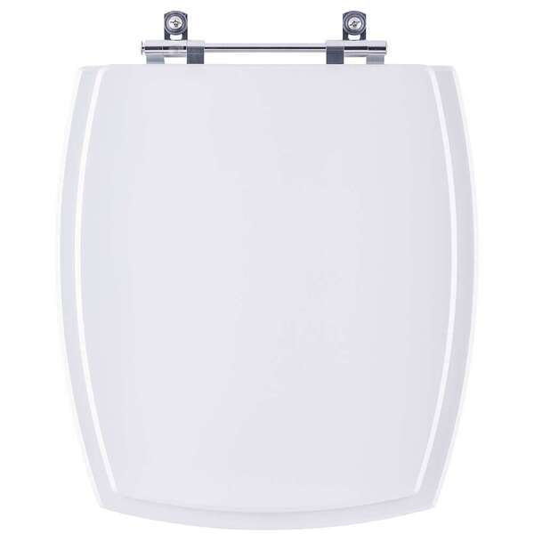 Assento Sanitário Acrílico Anturius Branco Para Vaso Luzarte