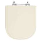 Assento Sanitário Acrílico Etna Bege Para Vaso Icasa