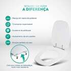 Assento Sanitário Acrílico Monte Carlo Bege Para Vaso Deca