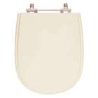 Assento Sanitário Acrílico Paris Bege P/ Vaso Ideal Standard