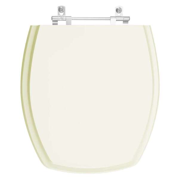 Assento Sanitário Acrílico Thema Bege Para Vaso Incepa