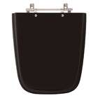 Assento Sanitário Aero Preto Para Vaso Ideal Standard