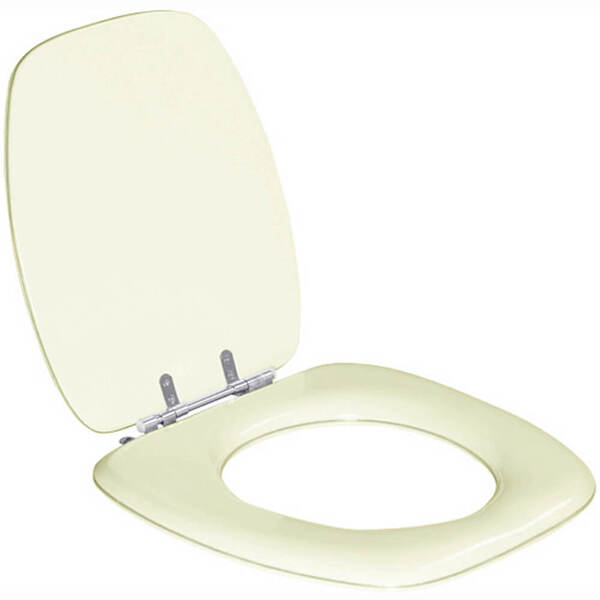 Assento Sanitario Almofadado Alamo Marfim (bege)para Vaso San