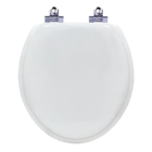 Assento Sanitário Almofadado Amortecido Zip Branco Para Vaso