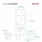 Assento Sanitário Almofadado Astra Levanzo Branco Para Vaso E