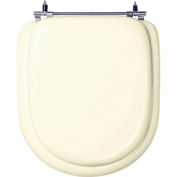 Assento Sanitario Almofadado Calypso Bege Claro (biscuit) Par