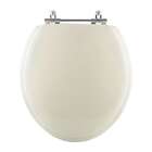 Assento Sanitario Almofadado Carina Bone (bege Claro) Para Va