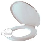 Assento Sanitário Almofadado Cinza Claro Herc