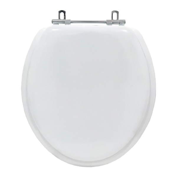 Assento Sanitario Almofadado Colonial Branco Para Vaso Hervy