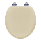 Assento Sanitário Almofadado Com Amortecedor Flamingo Biscuit