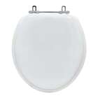 Assento Sanitario Almofadado Contemporary Branco Para Vaso He