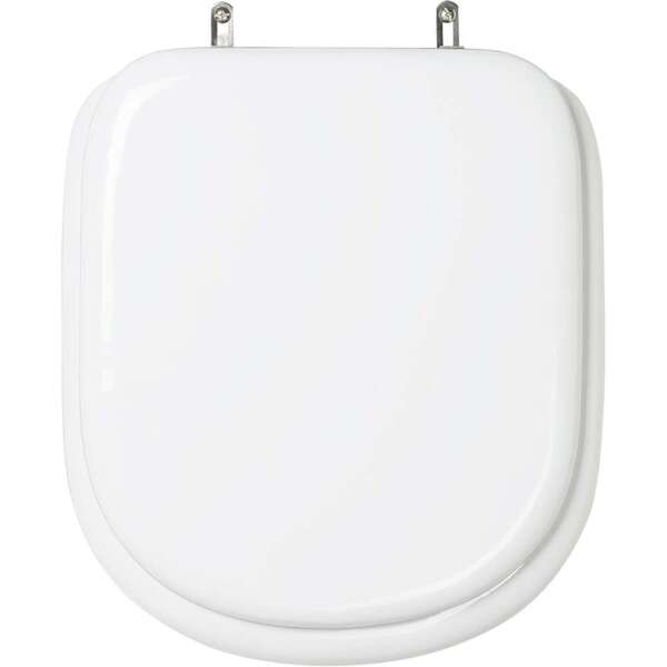 Assento Sanitário Almofadado Dona Beja Branco Para Vaso Santa