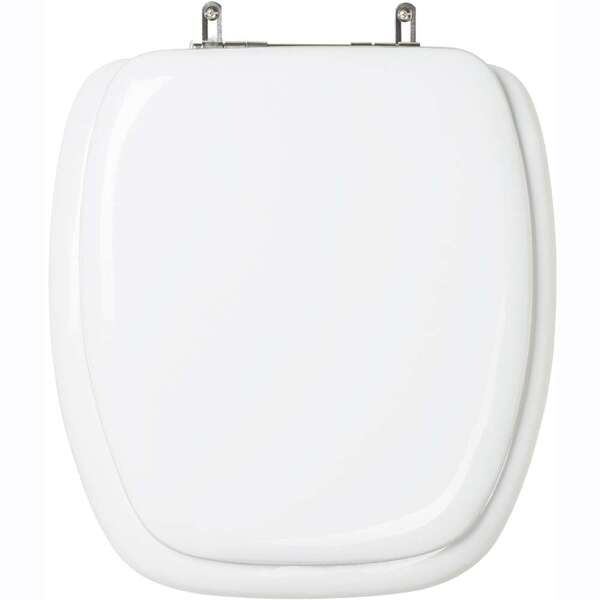 Assento Sanitario Almofadado Fast Branco Para Bacia Deca