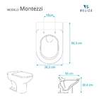 Assento Sanitario Almofadado Montezzi Bege Claro Para Vaso Be