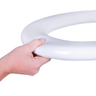 Assento Sanitario Almofadado Oval Marmorizado