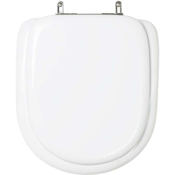 Assento Sanitario Almofadado Oxford Branco Para Vaso Deca