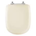 Assento Sanitário Almofadado Paris Bege Claro Para Vaso Ideal