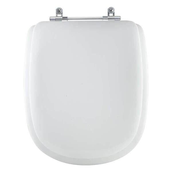 Assento Sanitario Almofadado Paris Branco Para Vaso Ideal Sta