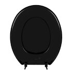 Assento Sanitário Almofadado Slim Astra Preto