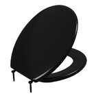 Assento Sanitário Almofadado Slim Astra Preto