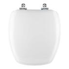 Assento Sanitário Almofadado Soft Close Thema Branco Para Vas