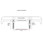 Assento Sanitário Almofadado Universal Alumasa - Branco