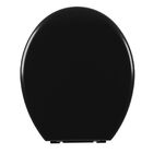 Assento Sanitário Almofadado Universal Alumasa - Preto