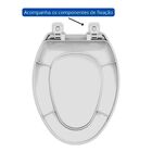 Assento Sanitário Alongado Roca Pp Soft Close Branco Tupan