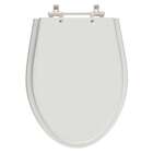 Assento Sanitário Alpinia Cinza Para Vaso Fiori