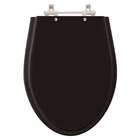 Assento Sanitario Alpinia Preto Para Bacia Fiori 6lpf