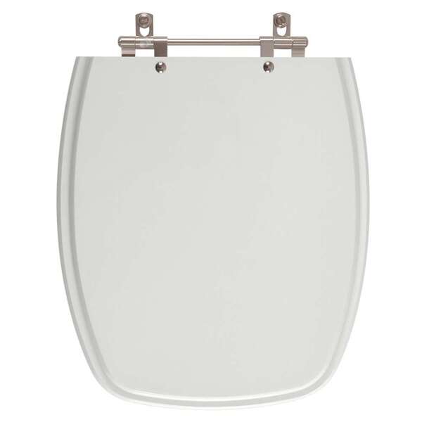 Assento Sanitario Amarilis Cinza Claro Para Vaso Fiori