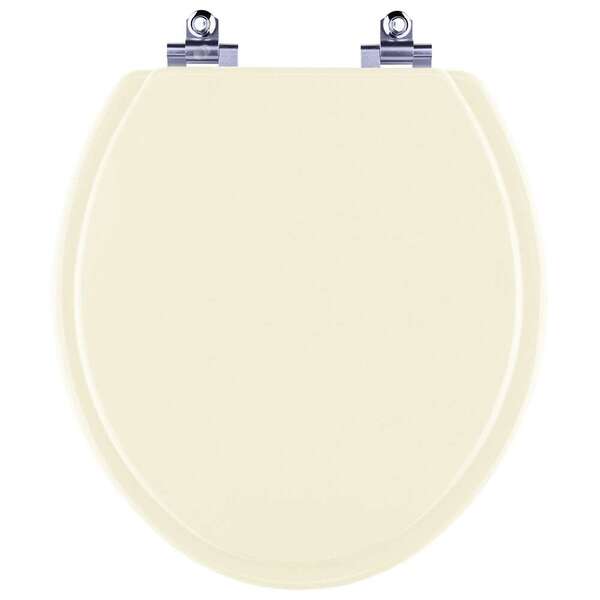 Assento Sanitário Amortecido Flamingo Biscuit Bege Claro Para