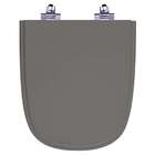 Assento Sanitário Amortecido Ibiza Ambar (cinza Escuro) Para