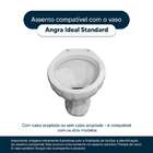 Assento Sanitario Angra Bone Para Vaso Ideal Standard