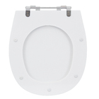 Assento Sanitário Aspen/ Fast Poliéster Branco Fechamento Comum Sensea