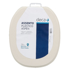 Assento Sanitário Aspen Polipropileno Creme Fechamento Comum Deca