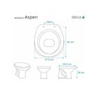 Assento Sanitário Aspen Softclass Policlass Branco