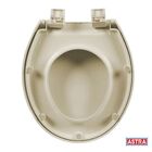 Assento Sanitário Astra Com Amortecedor Oval Tov/sc Bege